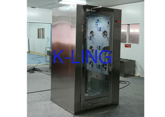 Σύστημα ελέγχου PLC Αέριο ντους καθαρής αίθουσας 20-25 M/S Ταχύτητα αέρα 220V/50Hz Δίπλωμα ρεύματος