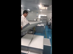 Φίλτρο μέσου HEPA κυψελών V Bank MERV16 με πλαίσιο από πλαστικό ABS, επιφάνεια 14 τ.μ.