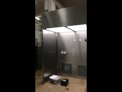 Πυράντοχα Πάνελ Σάντουιτς Μαλακού Τοίχου Καθαρού Θαλάμου Με Ατσάλινη Αεροστεγή Πόρτα