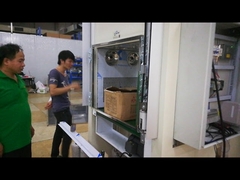 Βιομηχανικό Αεροστεγές Ντους Εργαστηρίου Pass Box Με Γραμμή Μεταφοράς