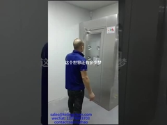 Αεροθάλαμος καθαρού χώρου φαρμακευτικής βιομηχανίας κατηγορίας 100 με ακροφύσιο από ανοξείδωτο χάλυβα