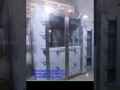 SUS304 Δωμάτιο αερίου ντους με ταχύτητα αέρα 20-25m/s και τύπου συναρμολόγησης μονάδας