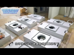 Τυπική/προσαρμοσμένη μονάδα φίλτρου ανεμιστήρα με φίλτρο HEPA τύπου 50W κατανάλωση ενέργειας