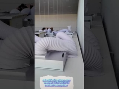 Φορητό θάλαμο καθαρού χώρου μαλακού τοιχώματος κατηγορίας 100 για τη βιομηχανία ημιαγωγών