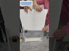 Watch: Big Dust Holding ULPA Filter of Glassfiber Aluminum Alloy Frame Showcase