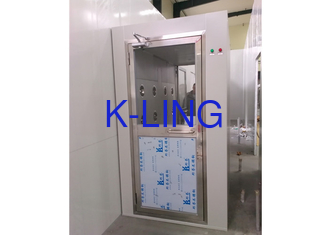 Ελεγχόμενο από PLC ατσάλινο καθαρό δωμάτιο αερό ντους με προσαρμοσμένο μέγεθος