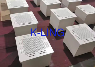 200 CFM HEPA φίλτρο κουτί με 110V/220V τροφοδοσία ηλεκτρικής ενέργειας σκόνη επικαλυμμένο ατσάλινο πλαίσιο