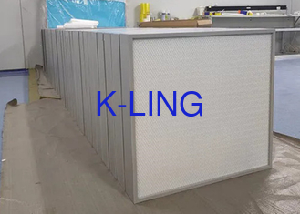 1220*610*70mm Μινι-επικάλυπτο φίλτρο HEPA προσαρμοσμένο για βαθμό φιλτραρίσματος