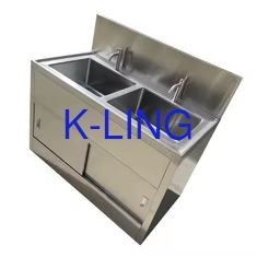 1175*875*350mm Ατσάλινος Νιπτήρας Νιπτήρα 6 X 2 PCS Φώτα UV για βαρύ και υγιεινό καθαρισμό