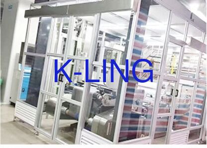 Εποξικό πάτωμα Laminar Flow Booth Διασφάλιση περιβάλλοντος καθαρού δωματίου χωρίς σκόνη Ιδανικό για τις διαδικασίες δοκιμής και ελέγχου συναρμολόγησης