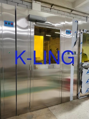 Επίπεδο προστασίας IP54 Άνεμος τουαλέτα σήραγγας με σύστημα φωτισμού LED και μικρές πτυχές HEPA φίλτρο