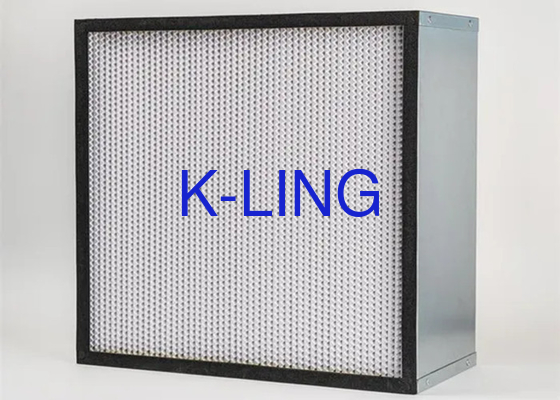 Τύπος πτυχών Μίνι πτυχές HEPA φίλτρο αέρα 1220*610*70mm Ή προσαρμοσμένη κόλλα AB
