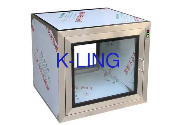220V/50Hz Καθαρό δωμάτιο Pass Box με διαδικασία τρύπησης και UV φως γρήγορη αποστολή