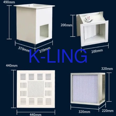 Τερματικό φίλτρο εξωτερικού μεγέθους 1175x575x350mm για βιομηχανικές εφαρμογές
