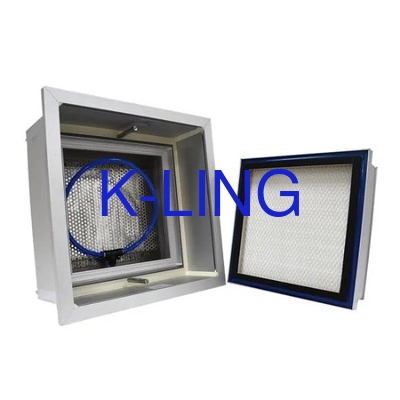 99.97% αποδοτικότητα φίλτρου Hepa Filter Box για μονάδα επεξεργασίας αέρα καθαρού δωματίου