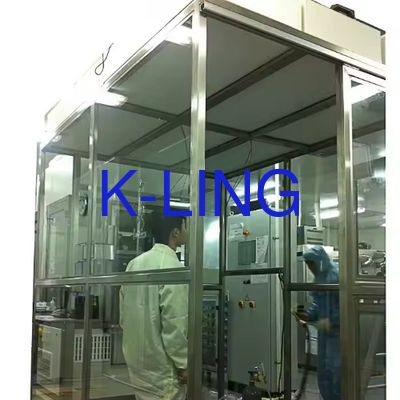 Καθαρό δωμάτιο μαλακού τοιχώματος Class 1000 με εύκολη εγκατάσταση και απόδοση