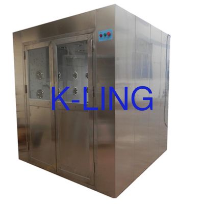 Μονάδα συναρμολόγησης τύπου Ατσάλι αέρα ντους με H13 Mini-πλέιτ HEPA φίλτρο και κουμπί διακοπής έκτακτης ανάγκης