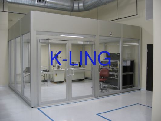 Raised Floor hardwall Clean Room With HEPA Filter Air Filtration System Alternative Name Modular  Cleanroom