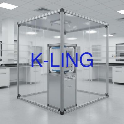 Softwall Clean Room Modular Clean Room με καθαρισμό Class 1000/ISO5/ISO6/ISO7, αυτόνομο ή επιτοίχιο και φίλτρο HEPA και προφίλτρο