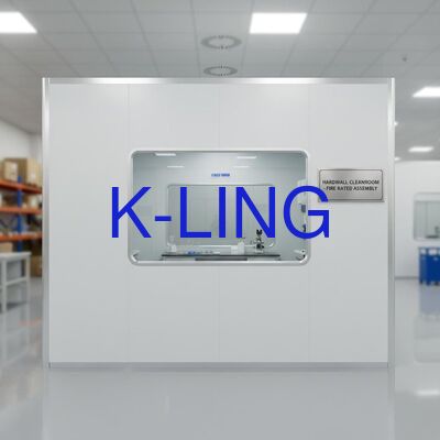 ISO5/6/7/8 Modular Cleanroom System with 50mm Thickness and HEPA/ULPA Filtration for Dust-Free Environments