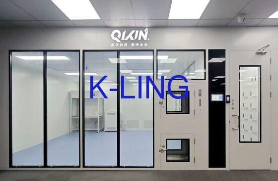 Εποξικό πάτωμα Laminar Flow Booth Διασφάλιση περιβάλλοντος καθαρού δωματίου χωρίς σκόνη Ιδανικό για τις διαδικασίες δοκιμής και ελέγχου συναρμολόγησης