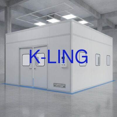 Υλικό δαπέδου PVC Σκληρόπετρα Καθαρό δωμάτιο Μετακινούμενο Αναδιαμορφώσιμο Μονουλικό Καθαρό δωμάτιο Λύσεις για Ελεγχόμενα Περιβάλλοντα