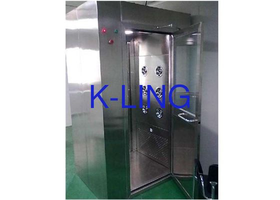 99,99% ULPA Filter Cleanroom Air shower με οθόνη LED και υλικό SUS 304