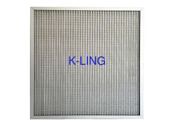 Washable προ αέρα πλέγμα φύλλων αλουμινίου ή ανοξείδωτου αργιλίου στρώματος φίλτρων πολυ