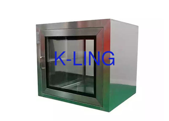 Στατικό πέρασμα παραθύρων μεταφοράς SS SUS304 μέσω του κιβωτίου με το UV φως