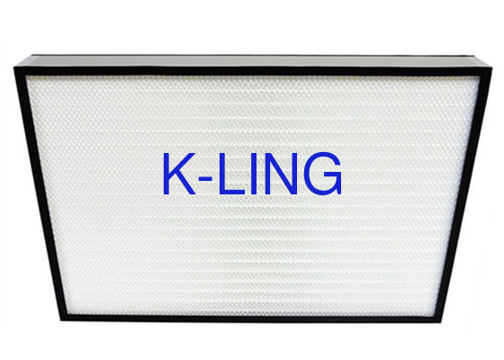 Εξωθημένο αργιλίου φίλτρο πτυχών HEPA πλαισίων μίνι χωρίς πιστοποίηση διαχωριστών ISO