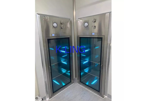 Stable Safety High Precision Clean Dynamic Pass Box with UV Lamp 0,3m/s