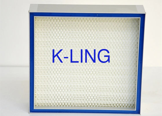 Προσαρμοσμένα Λ φίλτρα σφραγίδων HEPA ULPA πηκτωμάτων τύπων δευτερεύοντα για τους καθαρούς εξοπλισμούς δωματίων