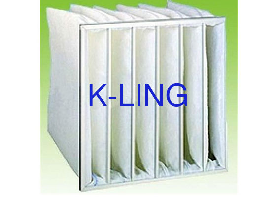 Φίλτρο αέρα τσέπης με πλαίσιο από κράμα αλουμινίου για περιβάλλον υγρασίας