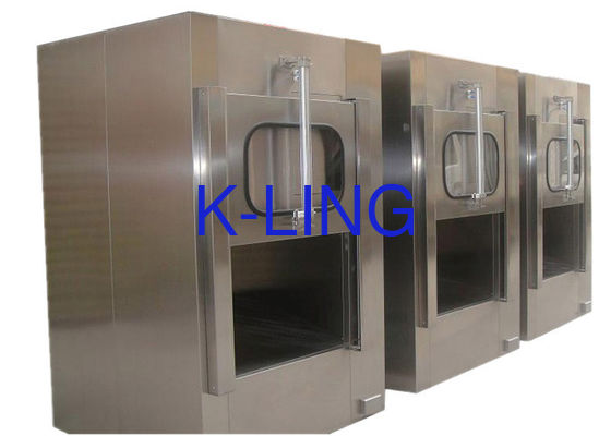Κανονικό ανοξείδωτο 201 ODM στατικό κιβώτιο περασμάτων για το καθαρό δωμάτιο