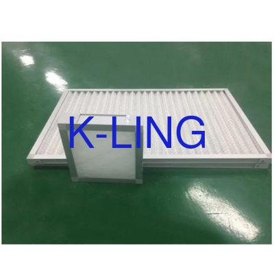 Κατασκευή φίλτρου πίνακα με PU αφρό Μέσο υλικό Πλεοειδείς φίλτρα αέρα πίνακα G1-G4 Απόδοση