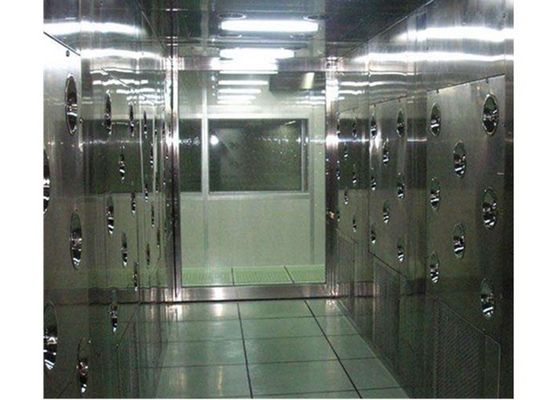 Εξατομικεύσιμη σήραγγα ντους αέρα χάλυβα SUS316L επιστρώματος σκονών