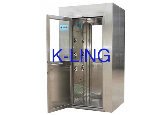 99,99% ULPA Filter Cleanroom Air shower με οθόνη LED και υλικό SUS 304
