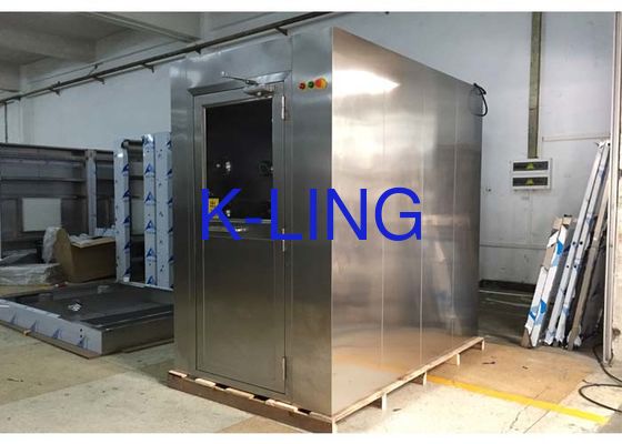 SUS304 δωμάτιο ντους αέρα ανοξείδωτου με το φίλτρο H13 HEPA