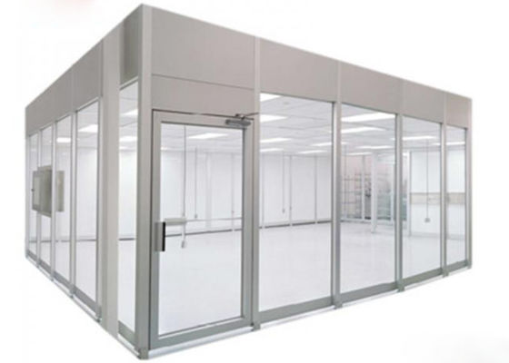 Prefab θάλαμος αποστειρωμένων δωματίων 220V 60HZ/κατηγορία 100 μορφωματικά αποστειρωμένα δωμάτια Softwall