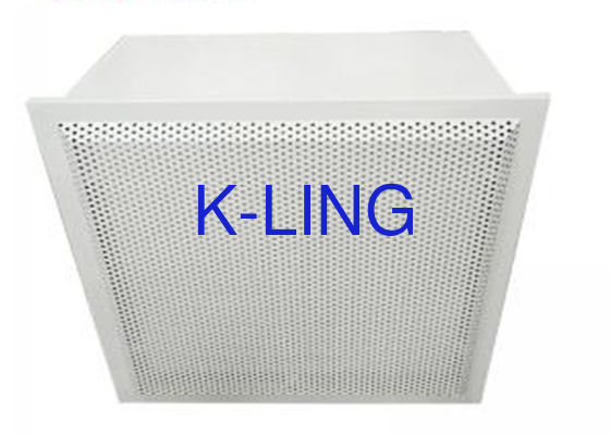 Τελική κατηγορία 10000 κιβωτίων φίλτρων Hepa αποστειρωμένων δωματίων για τις ηλεκτρονικές εγκαταστάσεις