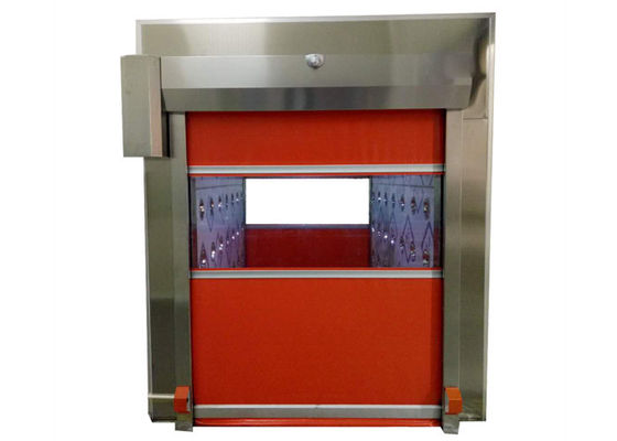 Γρήγορο πλαίσιο σηράγγων SUS 304 ντους αέρα πορτών παραθυρόφυλλων ελέγχου PLC