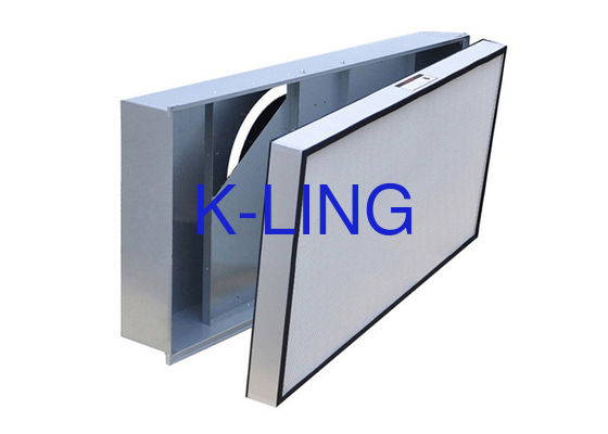 Πτυχωμένο HEPA δωματίων FFU καθαρό φίλτρο αέρα φίμπεργκλας H12 H13 H14 U15 U16/φίλτρο αντικατάστασης FFU