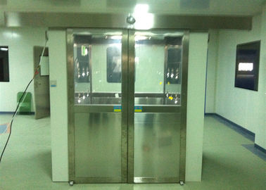 Δευτερεύον φυσώντας σύστημα ντους αέρα αποστειρωμένων δωματίων ανοξείδωτου τρία φαρμακευτικό 380V 60HZ