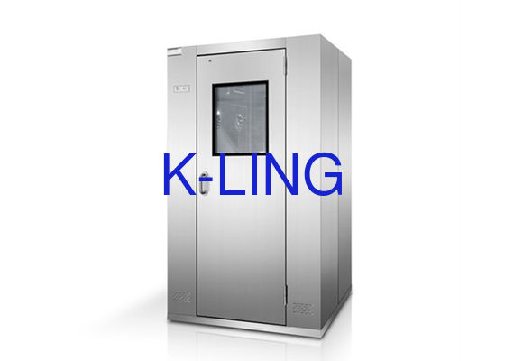 Φωτοηλεκτρική σήραγγα ντους αέρα ελέγχου 25m/S με την αυτόματη διπλή πόρτα